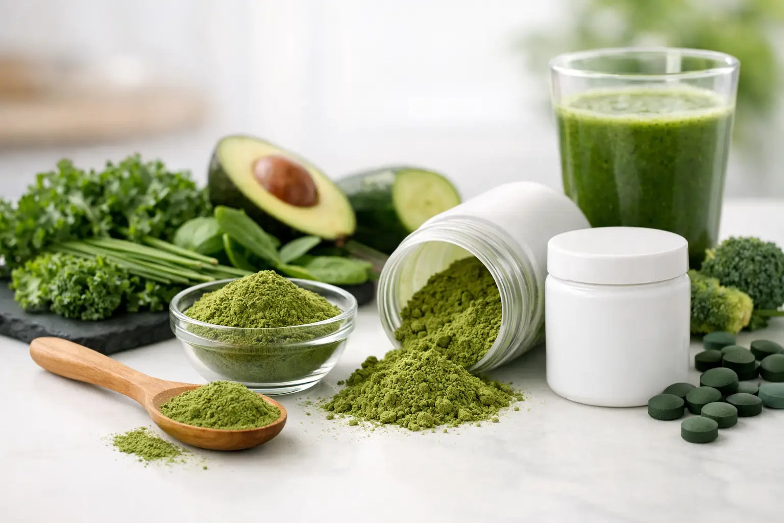 10 best greens powders without sweeteners or Stevia UK | BioBodyBoost
