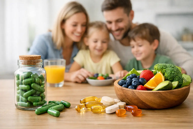 A Guide to Vegan Family Vitamins