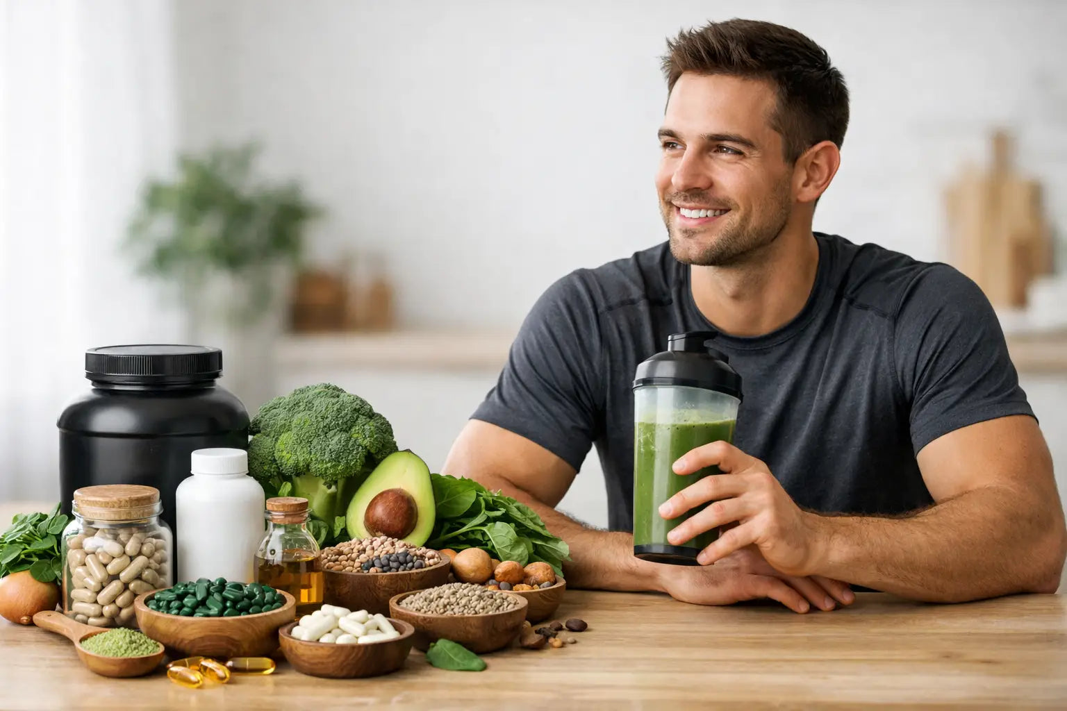 8 Best Vegan Supplements for Men UK 2026 | BioBodyBoost