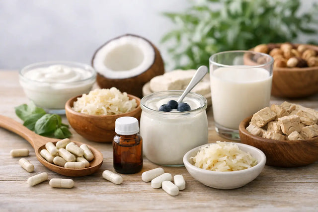 Best dairy free probiotics for gut health UK Dairy-Free | BioBodyBoost