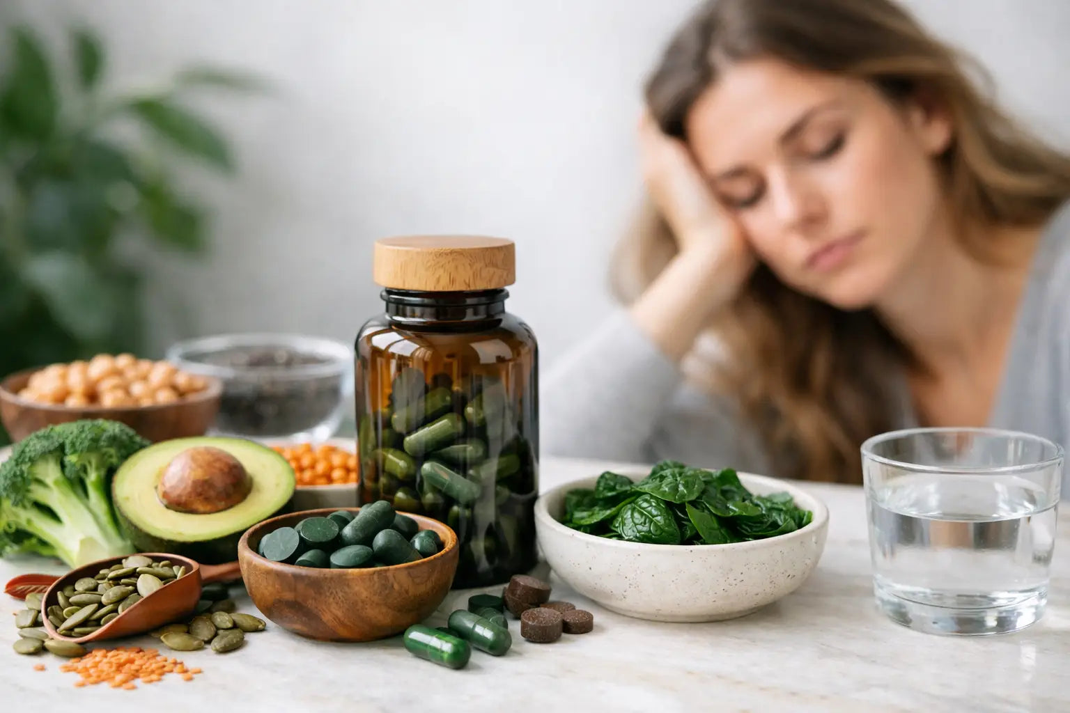 Best Vegan Iron Supplement for Low Energy Women UK | BioBodyBoost