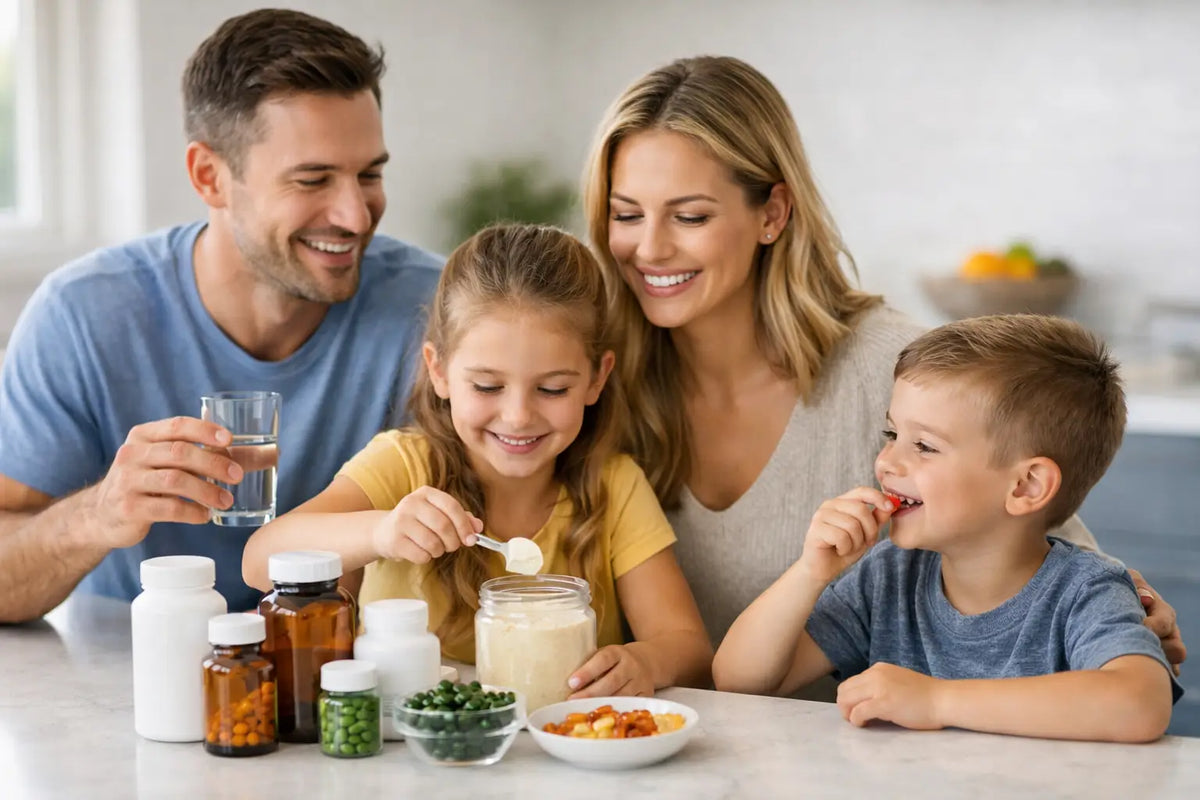A Family Supplement Routine Example That Works