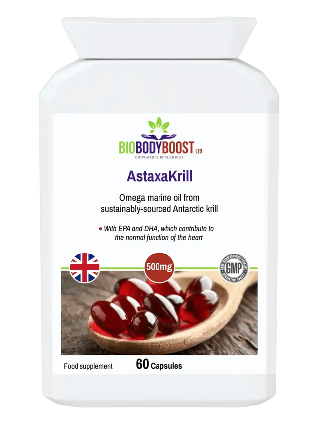 Astaxanthin mitochondria UK — AstaxaKrill cellular energy antioxidant