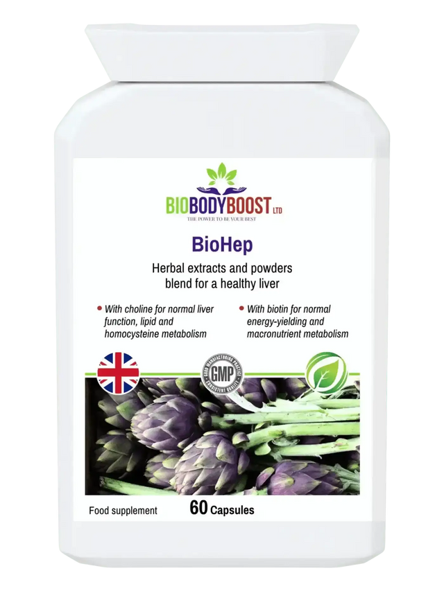 Liver health supplements halal UK evidence guide BioBodyBoost BioHep