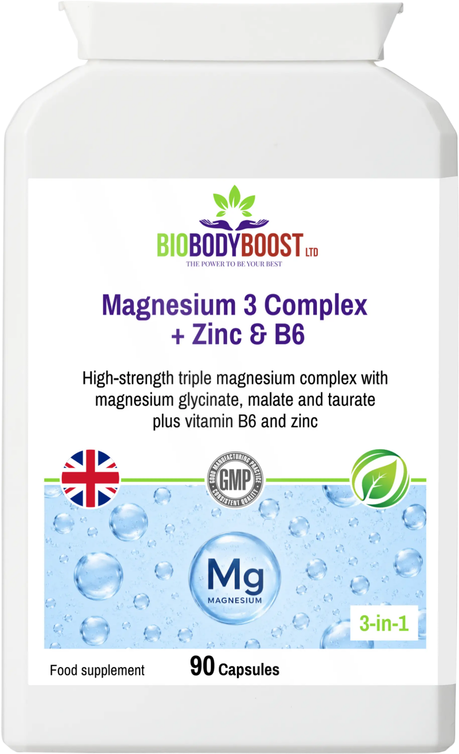 Magnesium ATP mitochondria UK — Magnesium 3 Complex BioBodyBoost