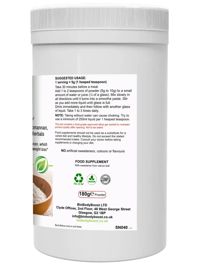 Is psyllium husk (isabgol) halal? BioSlim halal approved psyllium and glucomannan fibre powder UK