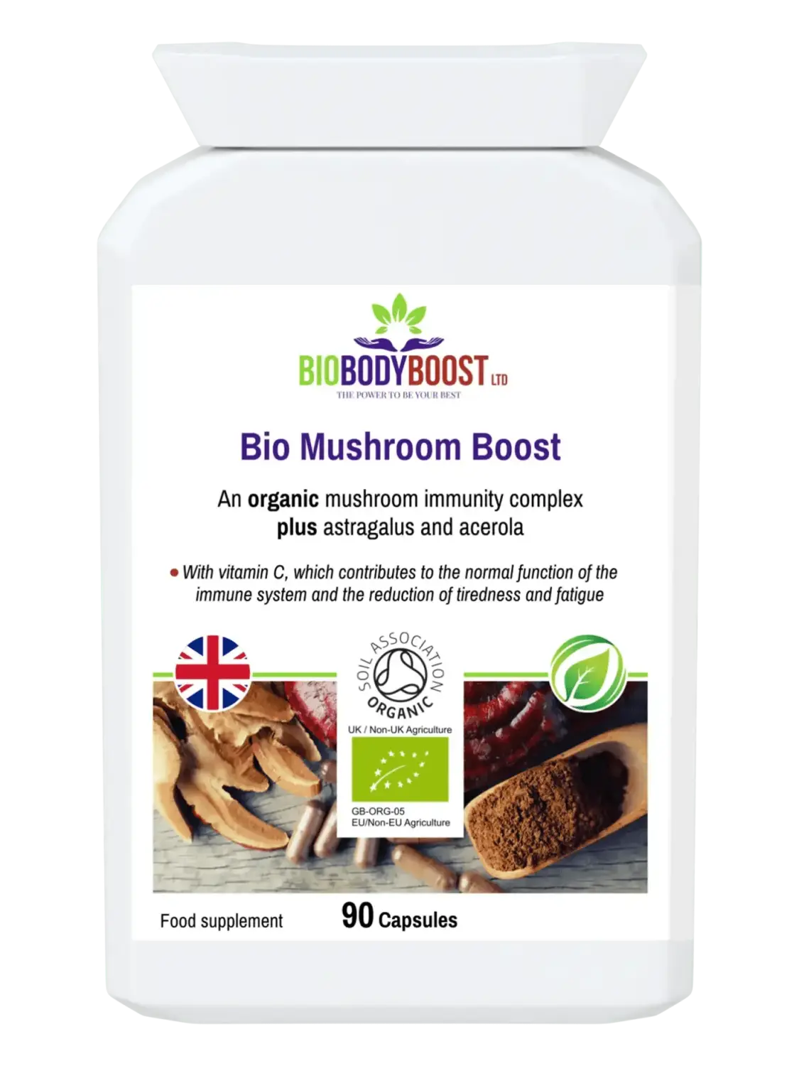 Bio Mushroom Boost Superfood Supplements BioBodyBoost
