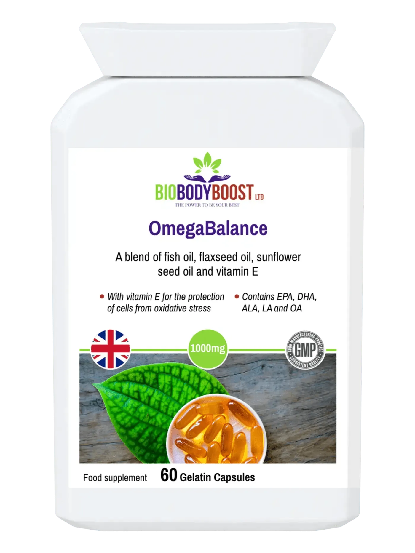 OmegaBalance Omega Oils Supplements BioBodyBoost