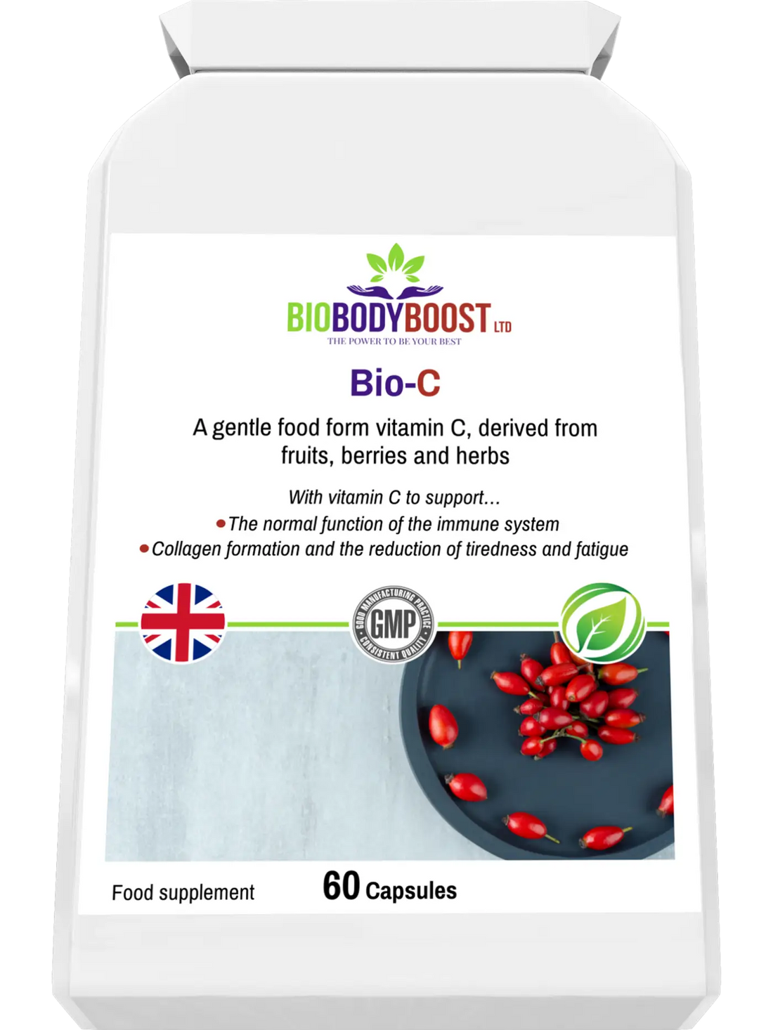 Bio - C Non - acidic Food Form Vitamin C - Vitamins & Supplements acerola