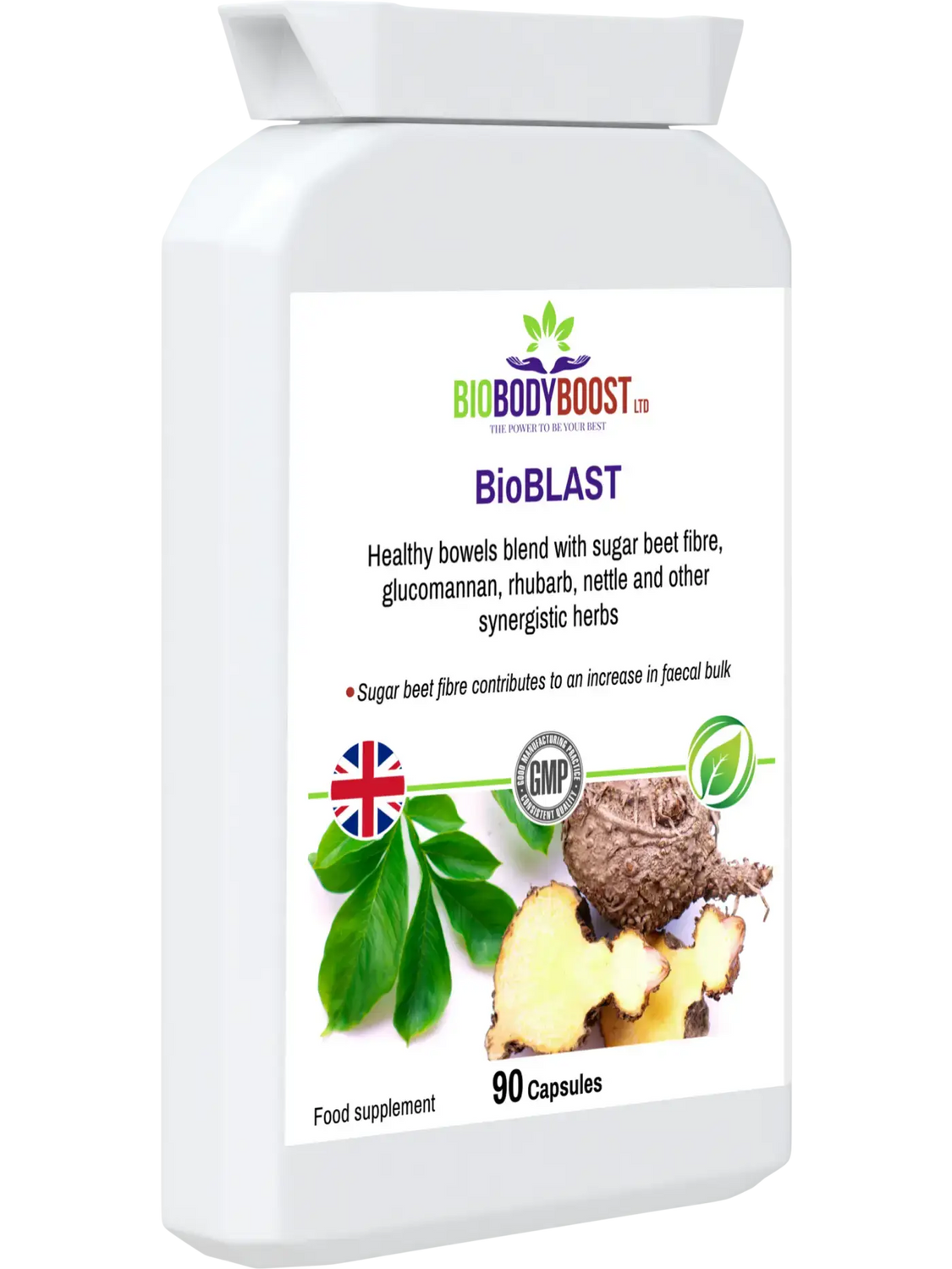 BioBLAST Healthy Bowels Blend - Vitamins & Supplements sugar beet fibre