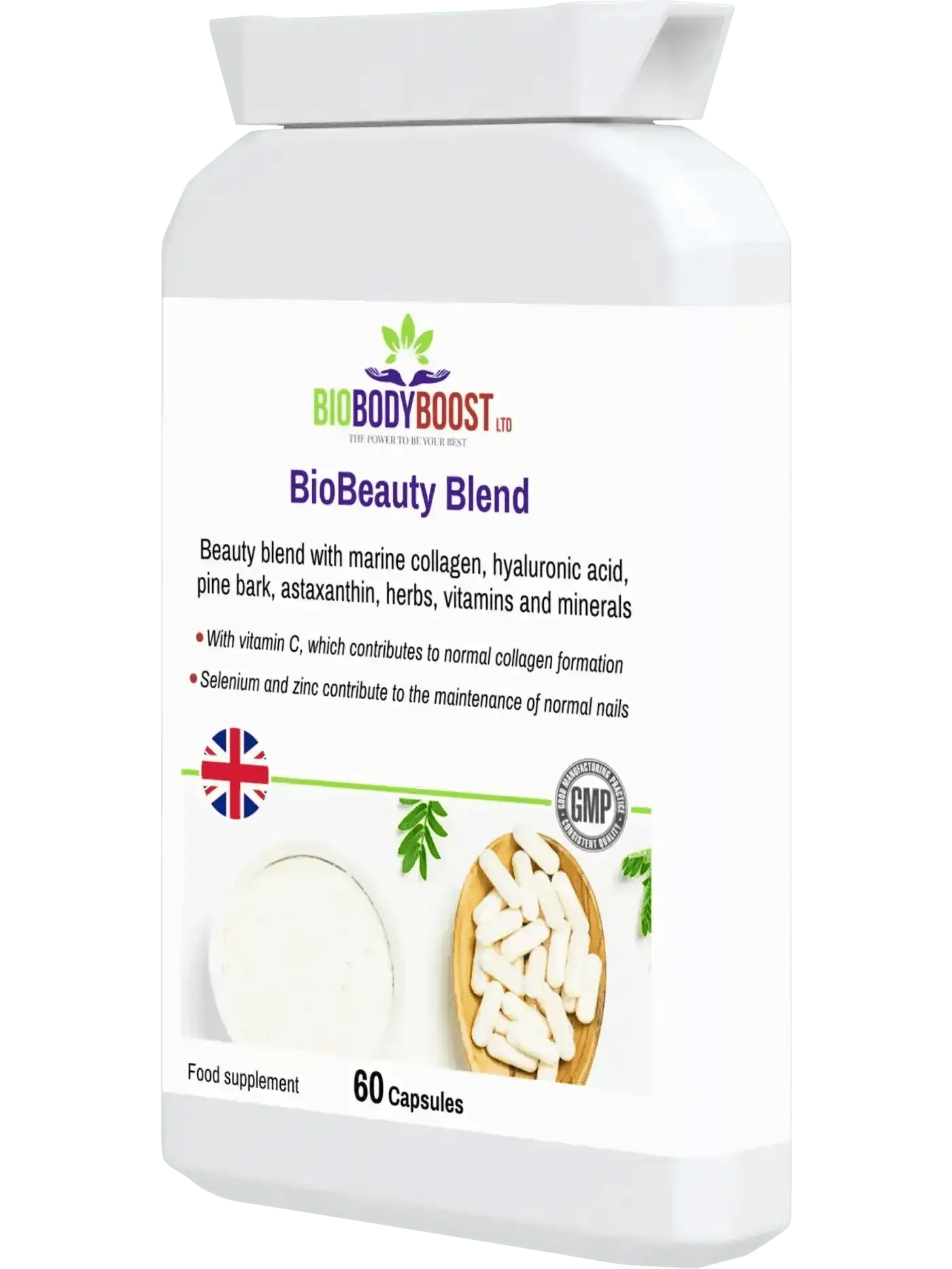BioBodyBoost Collagen BioBeauty Blend - Marine Collagen Complex