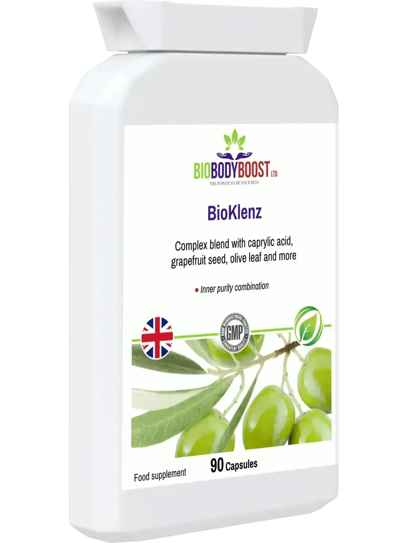 BioBodyBoost Digestive Supplements BioKlenz - Herbal Gut Detox Formula