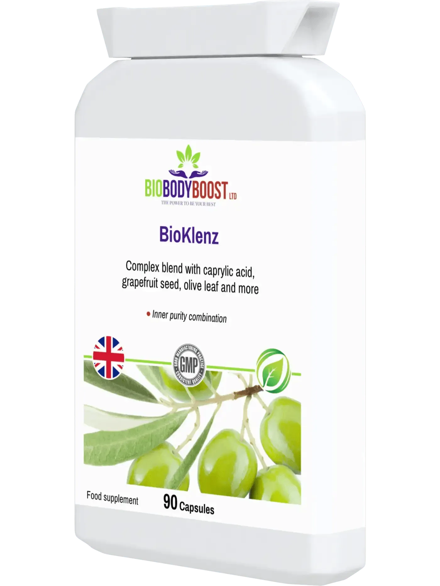 BioBodyBoost BioKlenz Digestive Supplement with Herbal gut detox for inner purity, 90 capsules