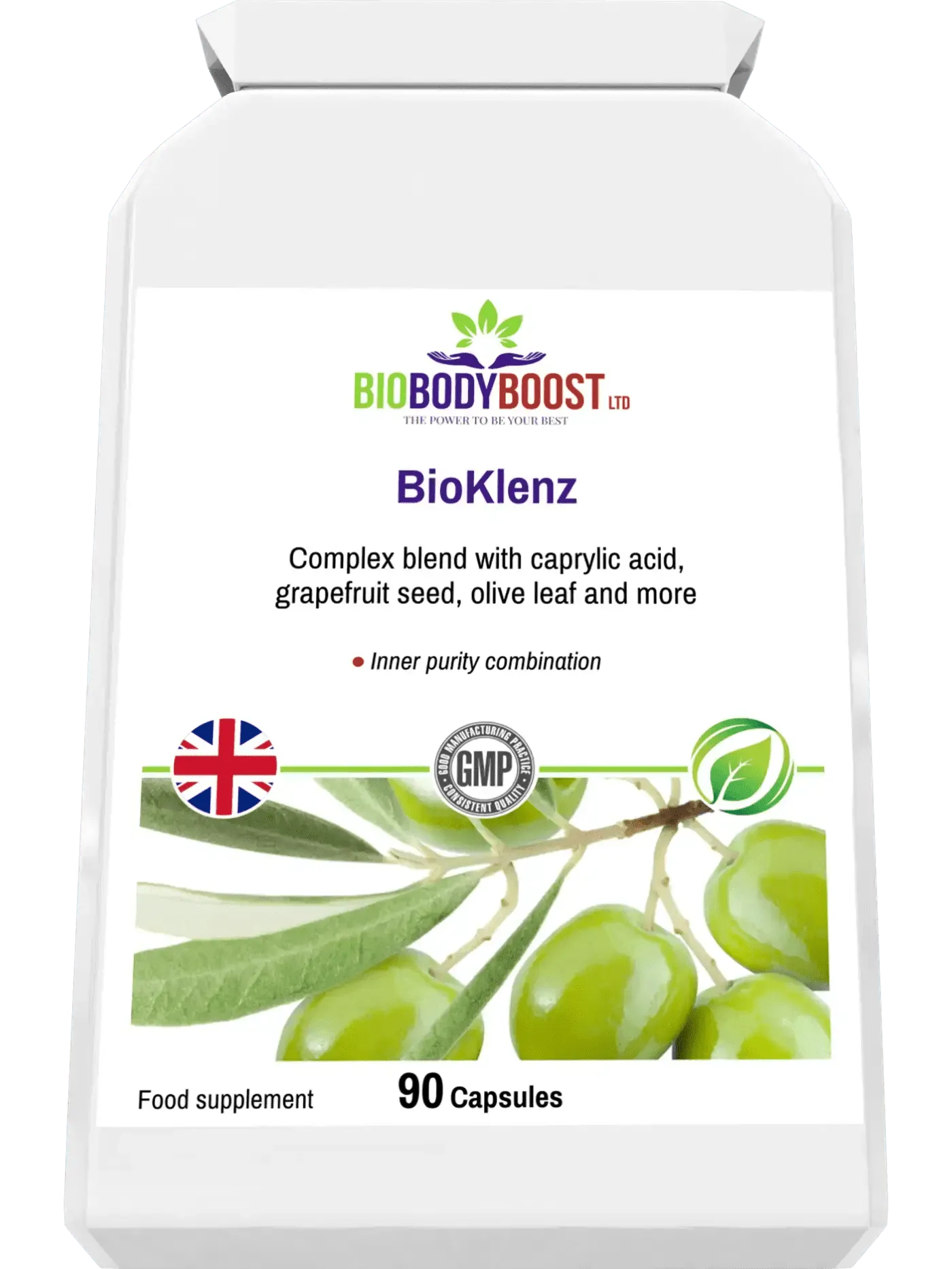 BioBodyBoost BioKlenz Digestive Supplements with Herbal gut detox in 90 capsules for inner purity