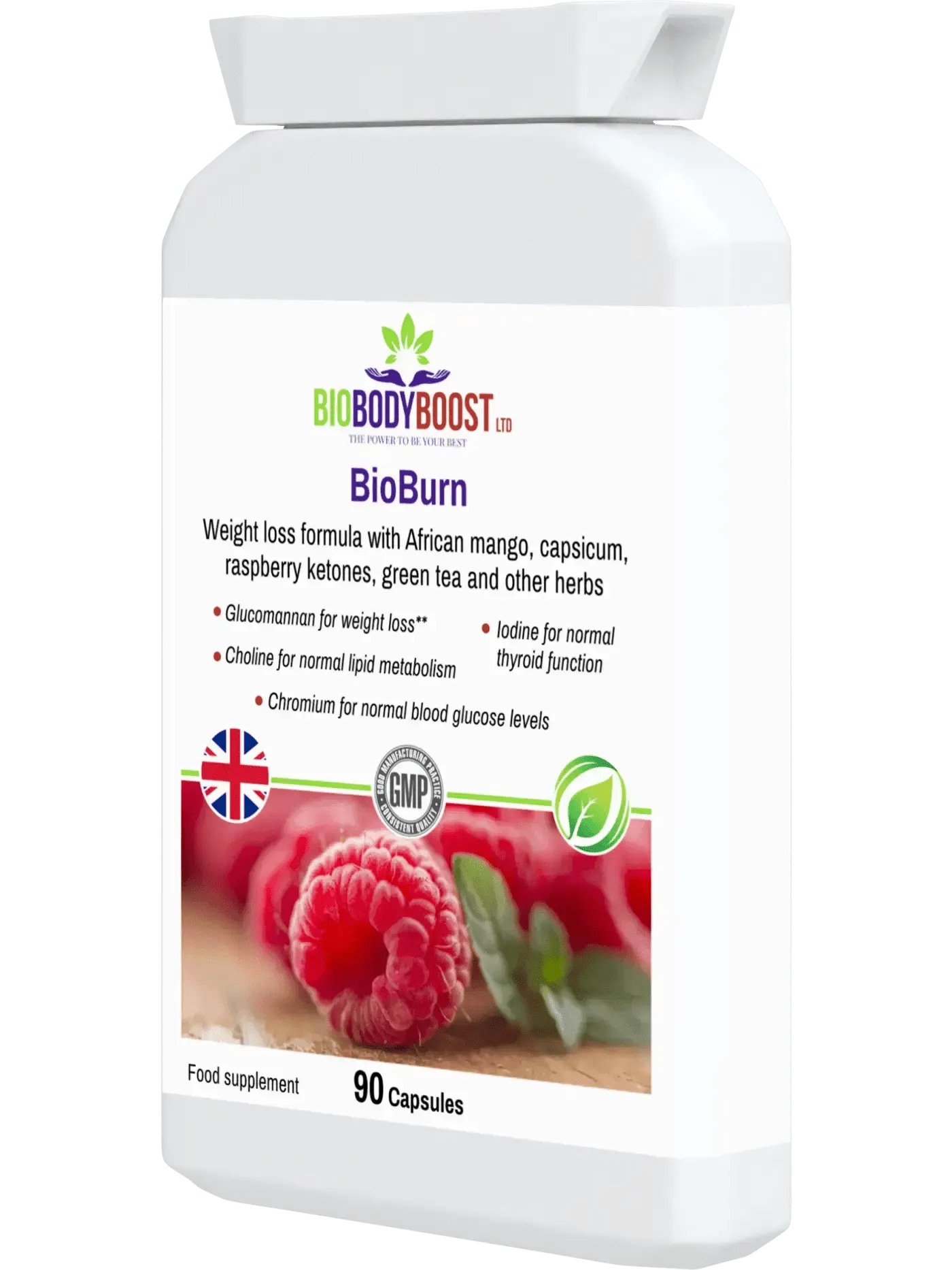BioBodyBoost BioBurn Weight Loss Formula with natural appetite suppressant supplement for effective weight management