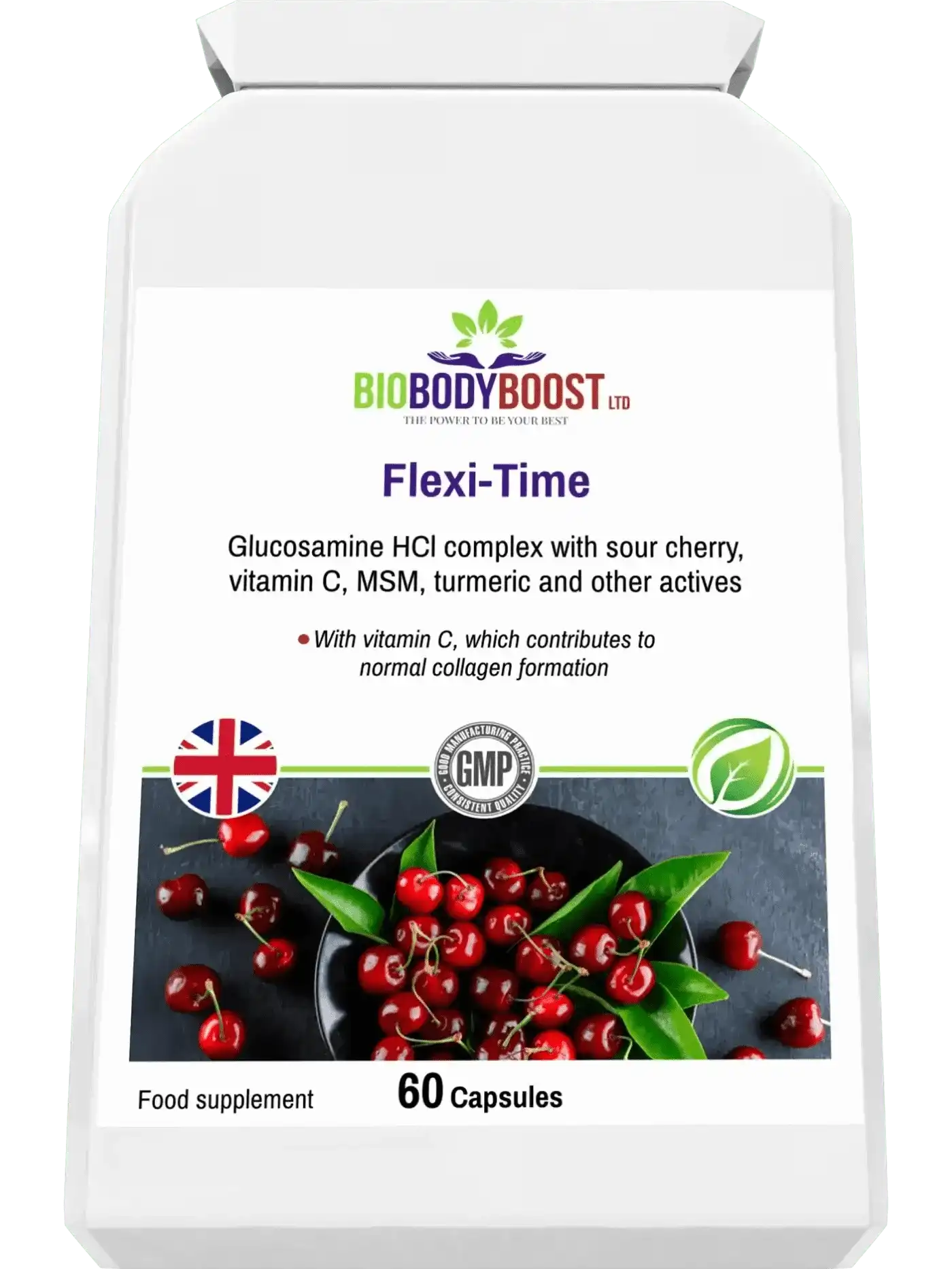 BioBodyBoost Vitamins & Supplements Flexi-Time - Glucosamine HCL Complex
