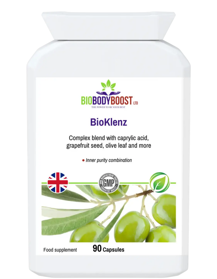 BioKlenz Herbal Gastrointestinal Care - Vitamins & Supplements grapefruit seed olive leaf magnesium caprylate shiitake