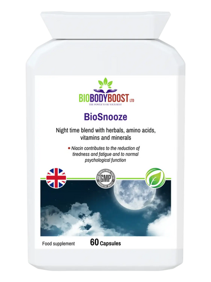 BioSnooze | Night Time Herbal Blend - Vitamins & Supplements normal energy - yielding metabolism