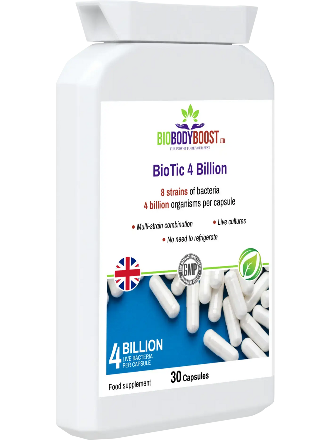 BioTic 4 Billion Multi - Strain Live Culture Combination - Vitamins & Supplements
