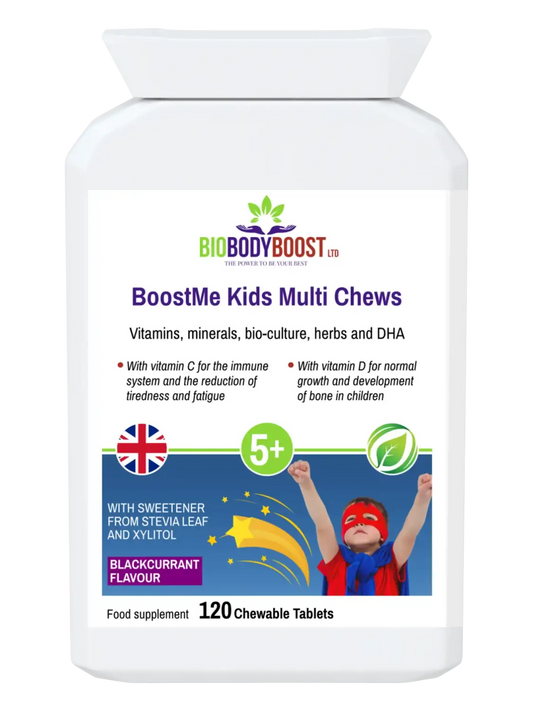BoostMe Kids Multi Chews - Multivitamins For Nutrition Gels & normal