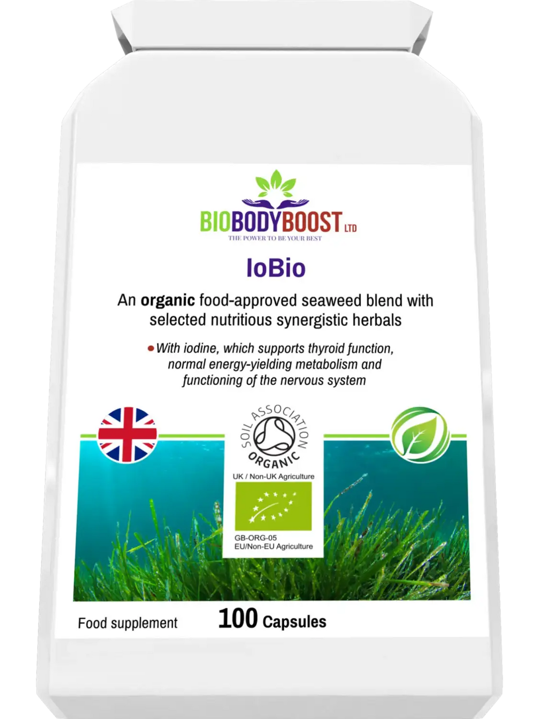 IoBio Organic Seaweed Herbal Combination - Vitamins & Supplements powder