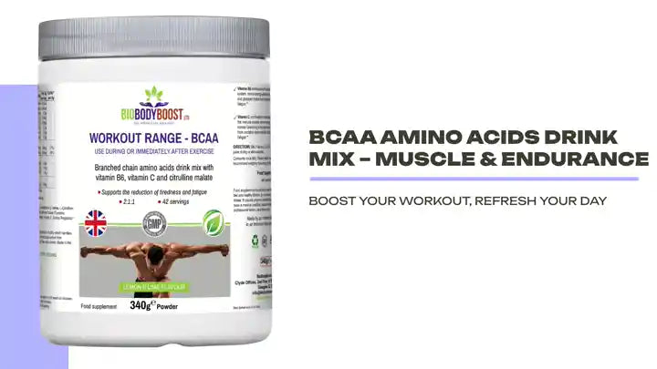 BCAA Amino Acids Drink Mix – Muscle & Endurance by@Outfy