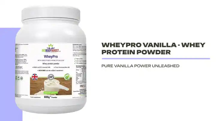 WheyPro Vanilla - Whey Protein Powder by@Outfy