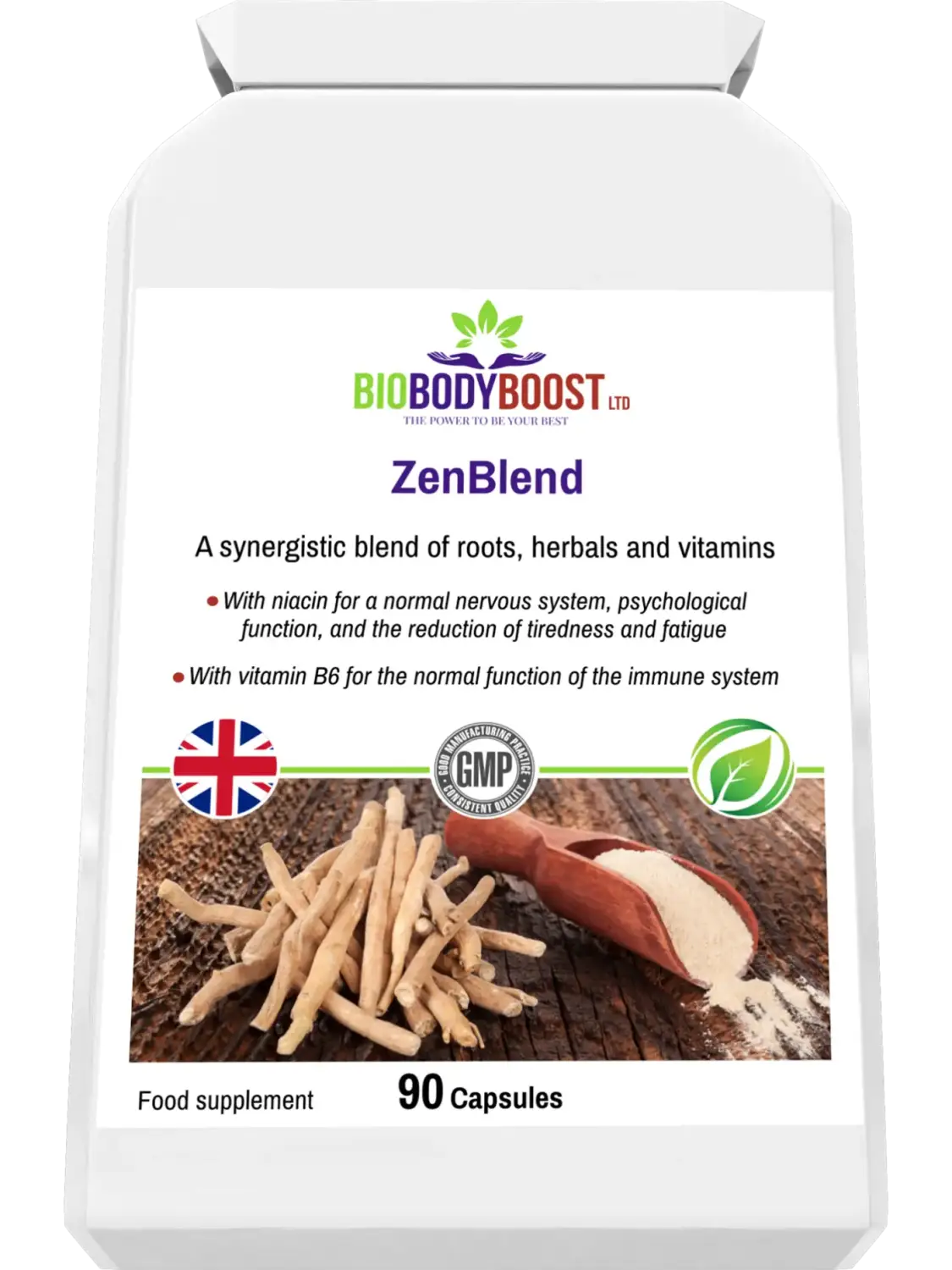ZenBlend Ashwagandha Complex - Vitamins & Supplements normal energy - yielding metabolism
