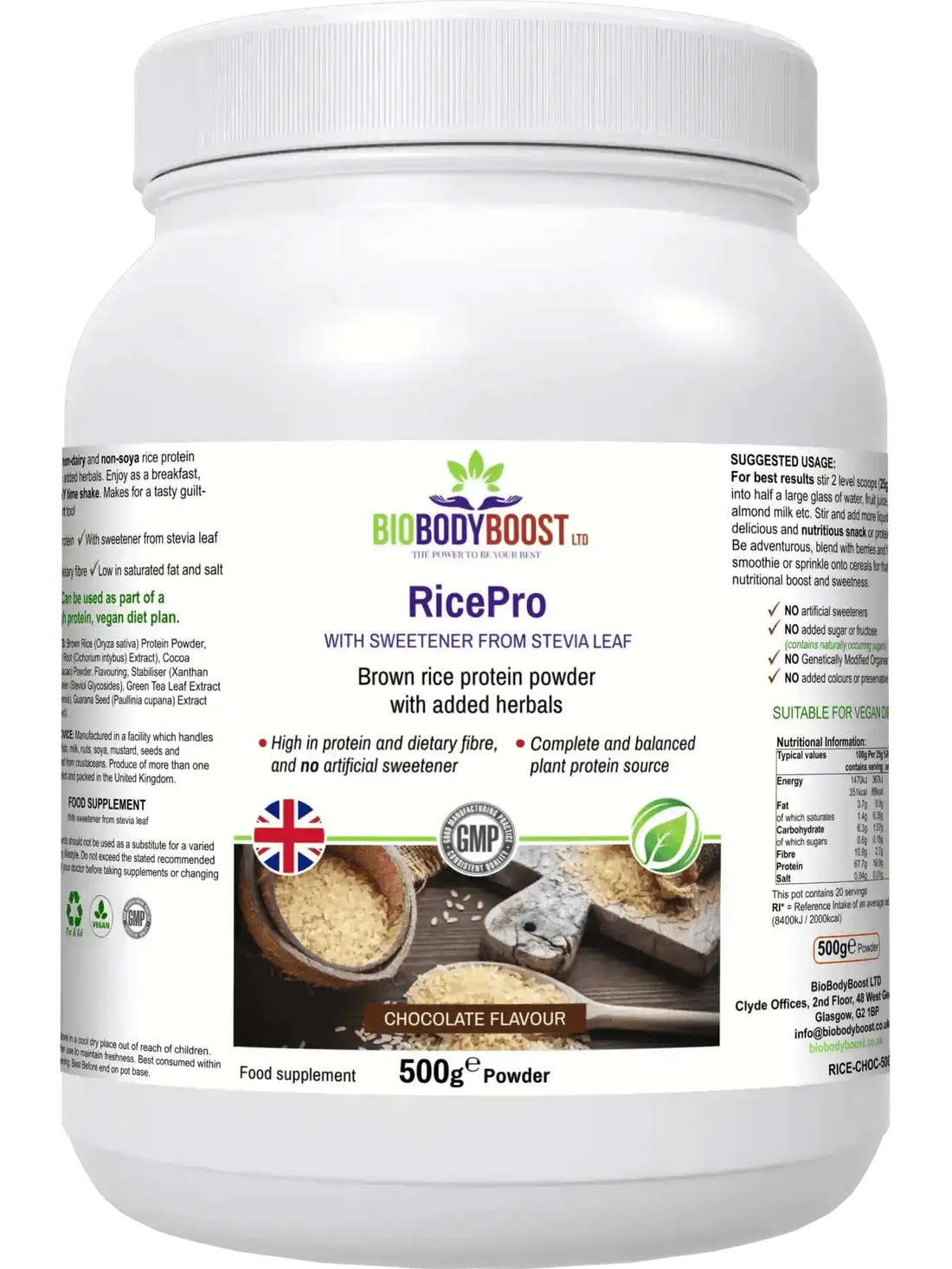 Featured image for RicePro - Rice Protein Powder Blend: The Future of Plant-Based Nutrition