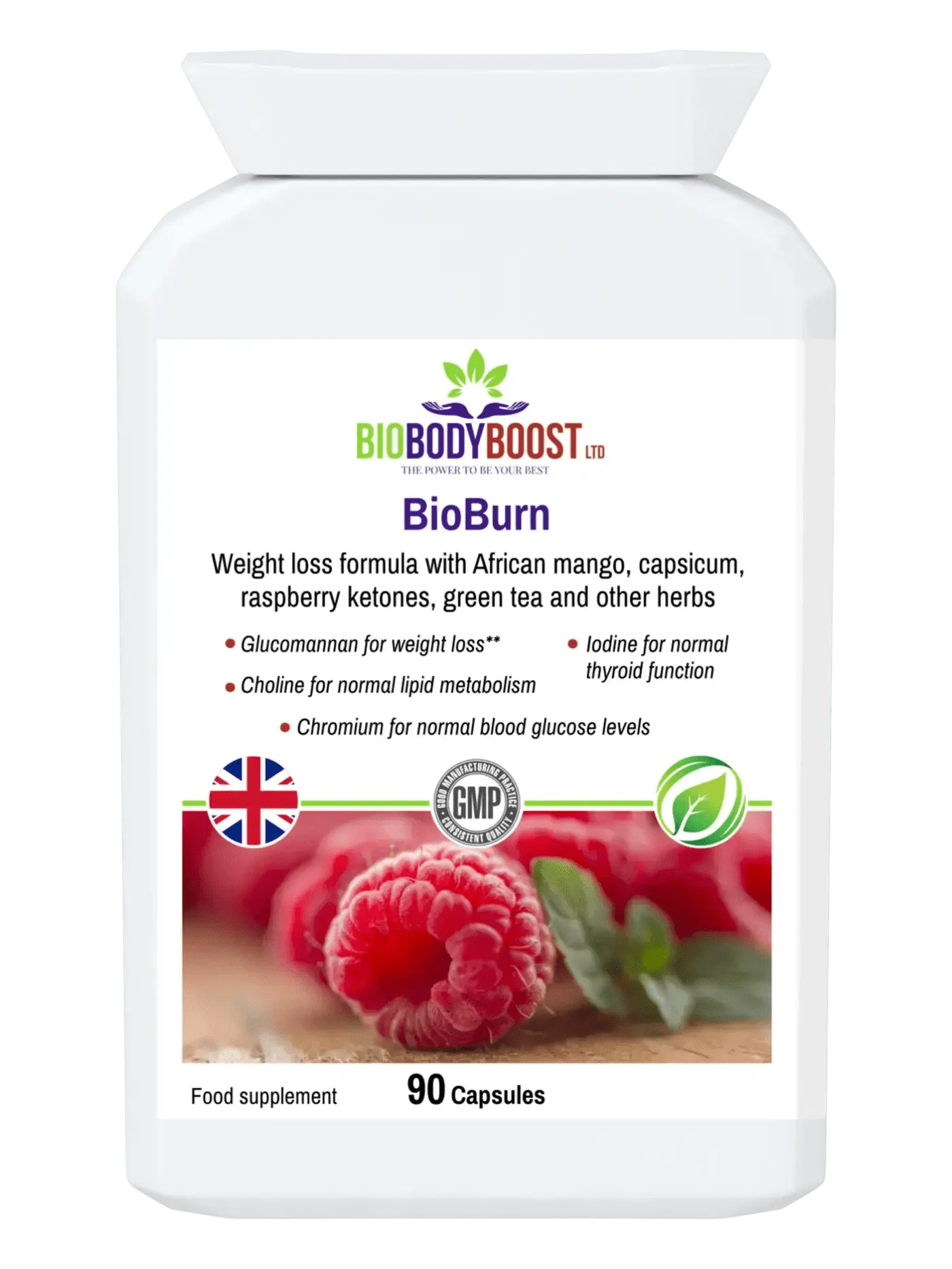 Unlock Your Body's Fat-Burning Potential with BioBurn - The Ultimate Glucomannan and Raspberry Combo 🔥