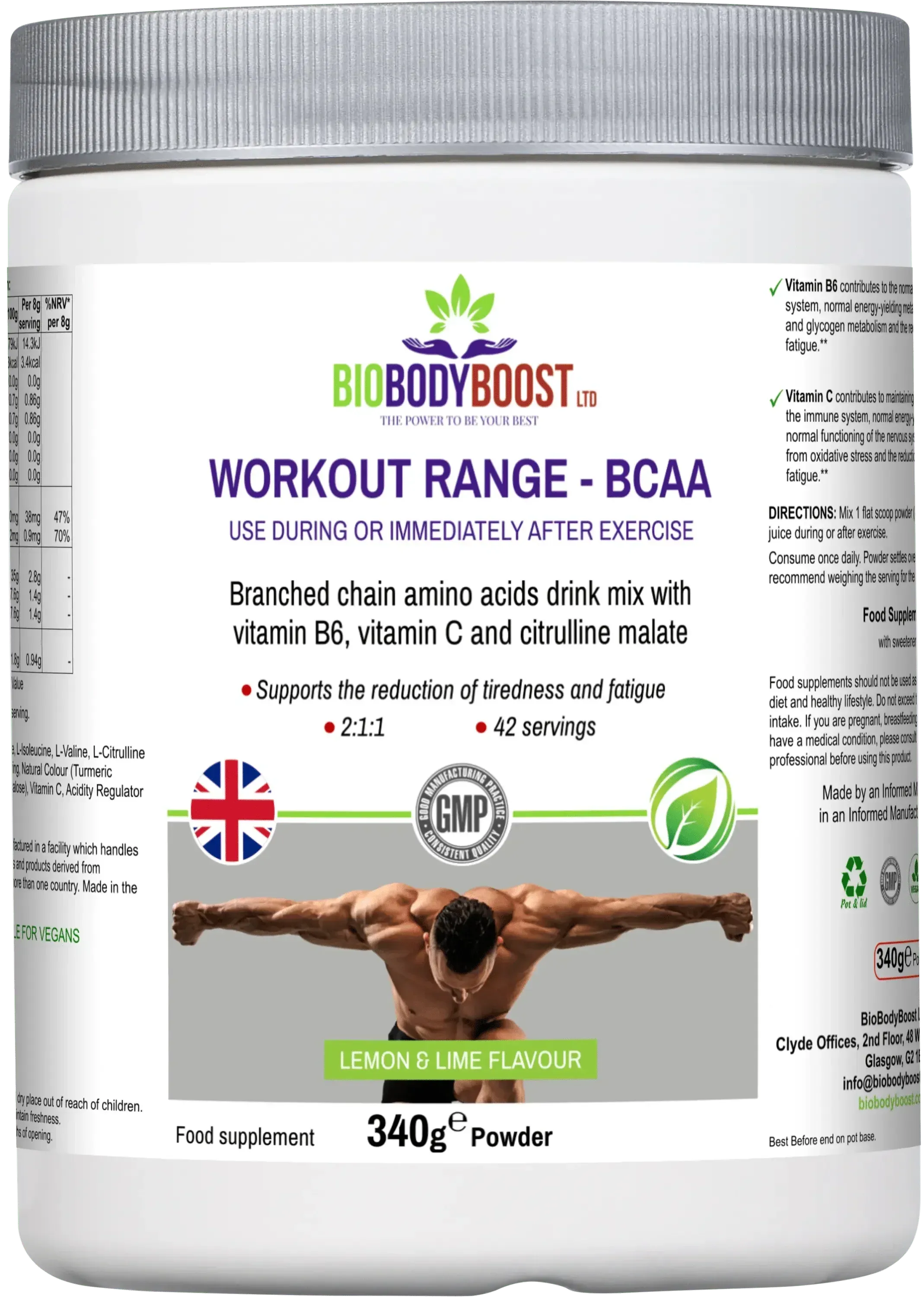Boost Your Workouts with Our BCAA Drink Mix and Amino Acids - BioBodyBoost