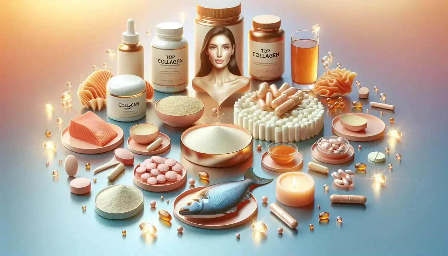 Collagen Supplements for Better Skin Health and Care Boost Elasticity
