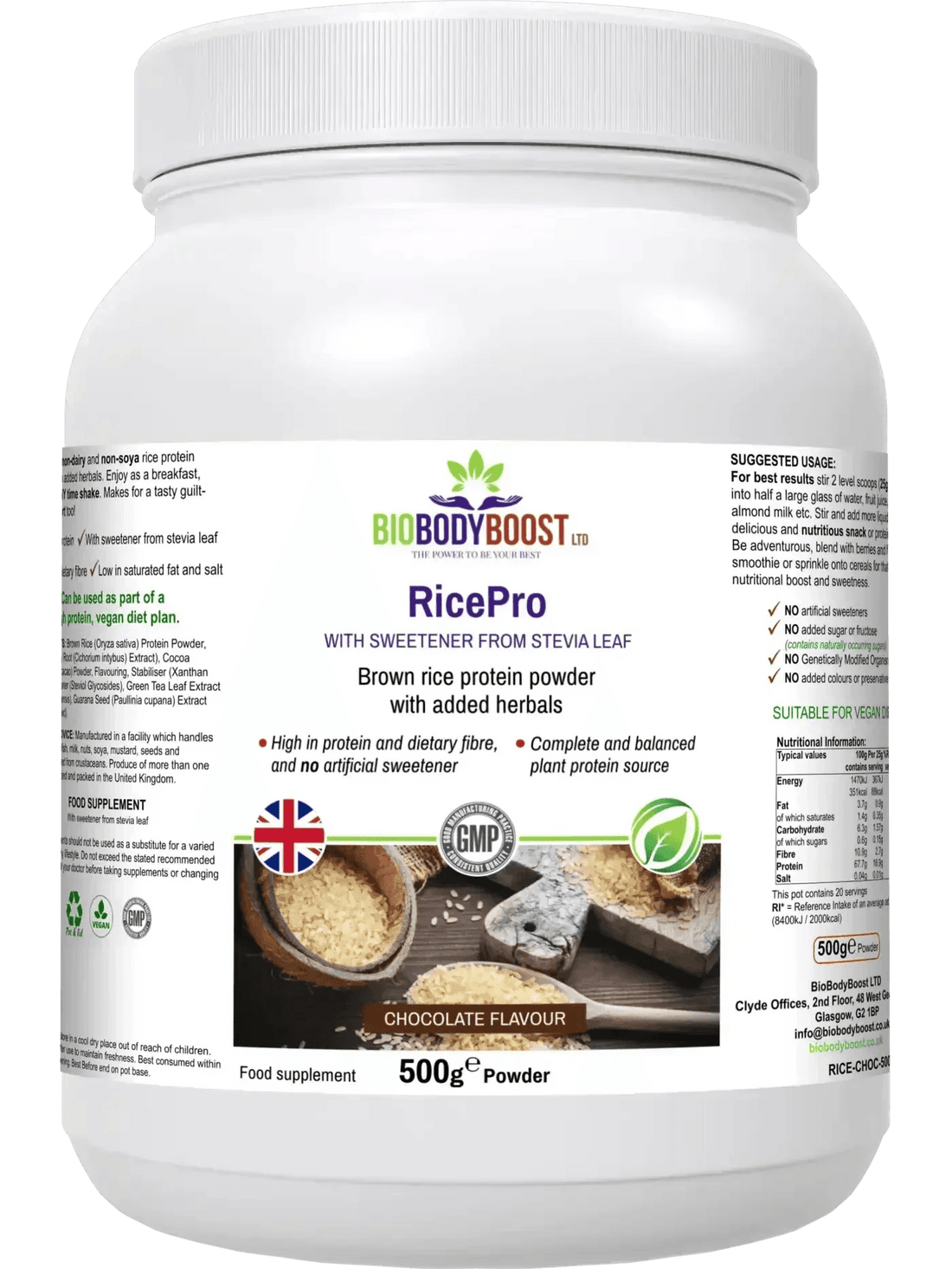 Discover the Benefits of RicePro in the Protein Supplement Market - BioBodyBoost