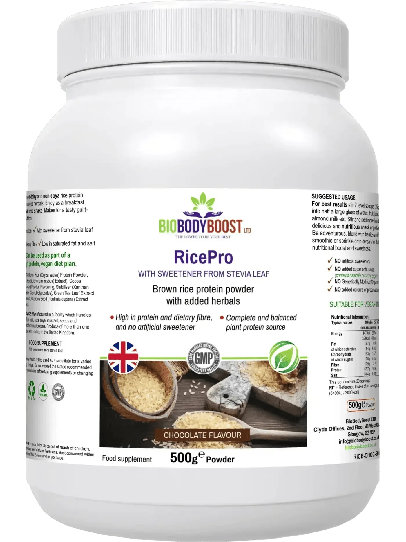 Discover the Benefits of RicePro in the Protein Supplement Market - BioBodyBoost
