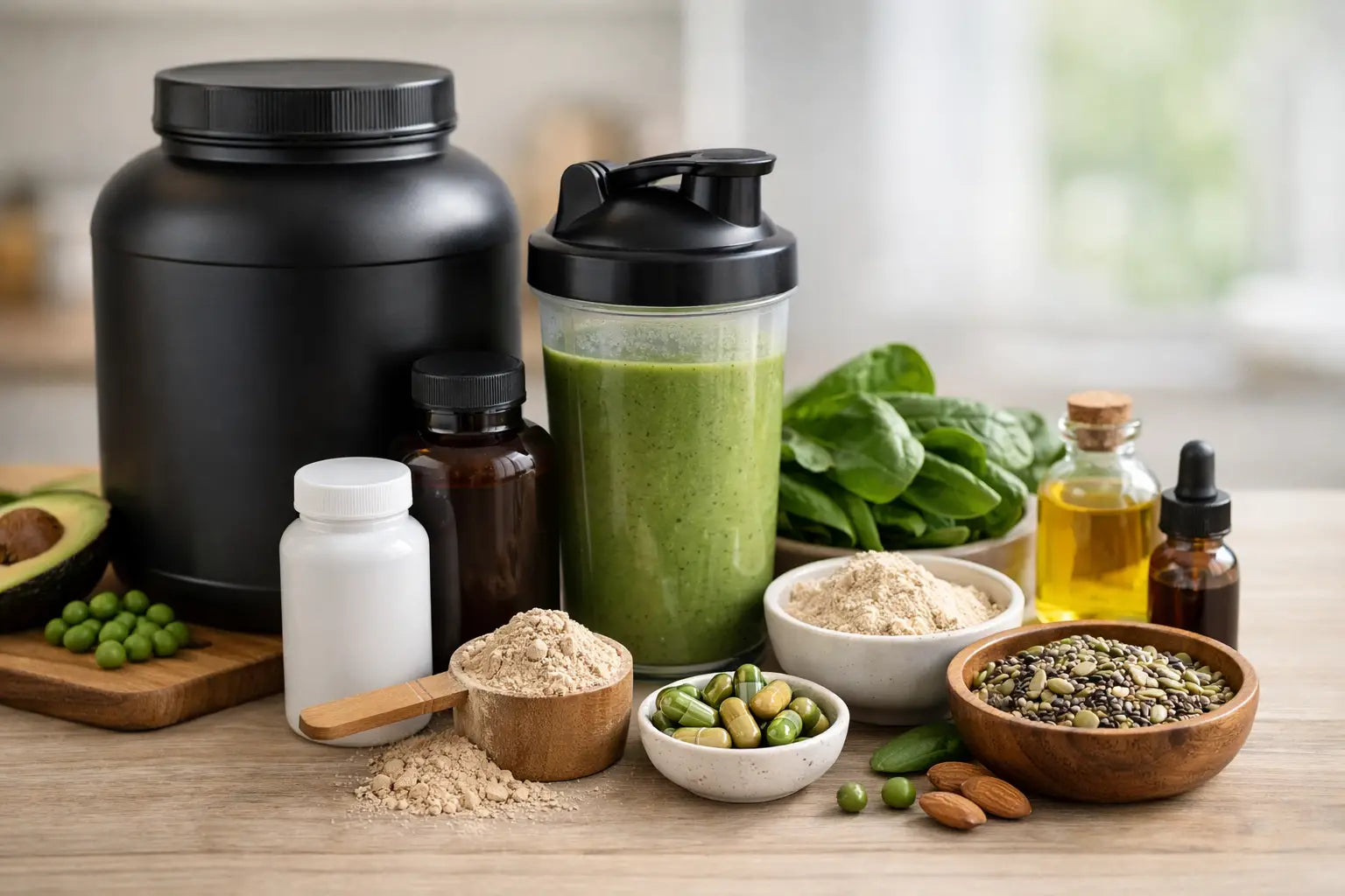Example Vegan Recovery Supplement Stack