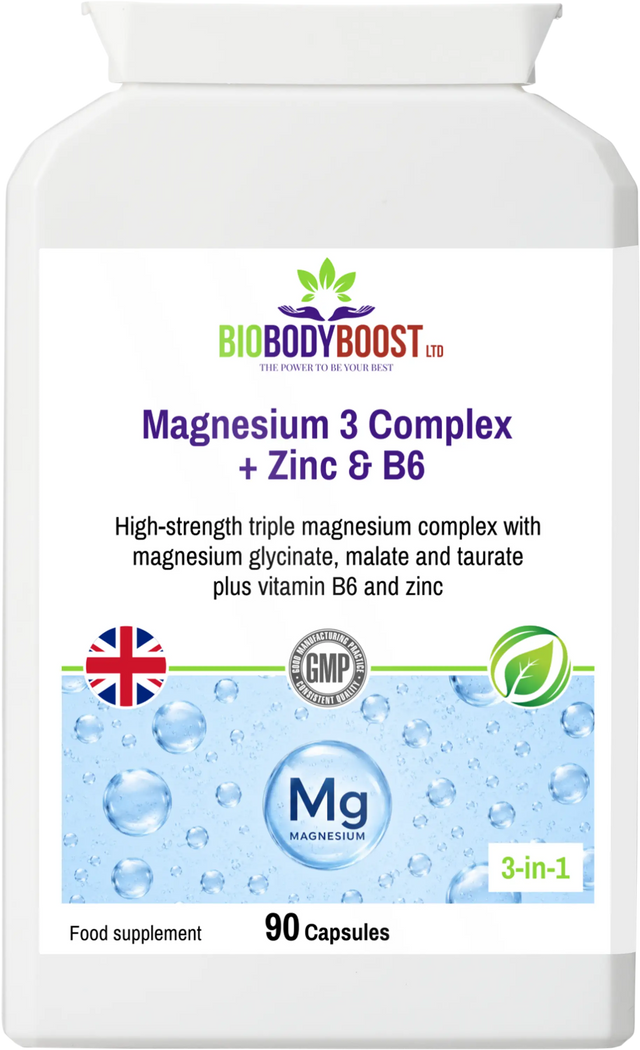 Magnesium 3 Complex UK with magnesium glycinate