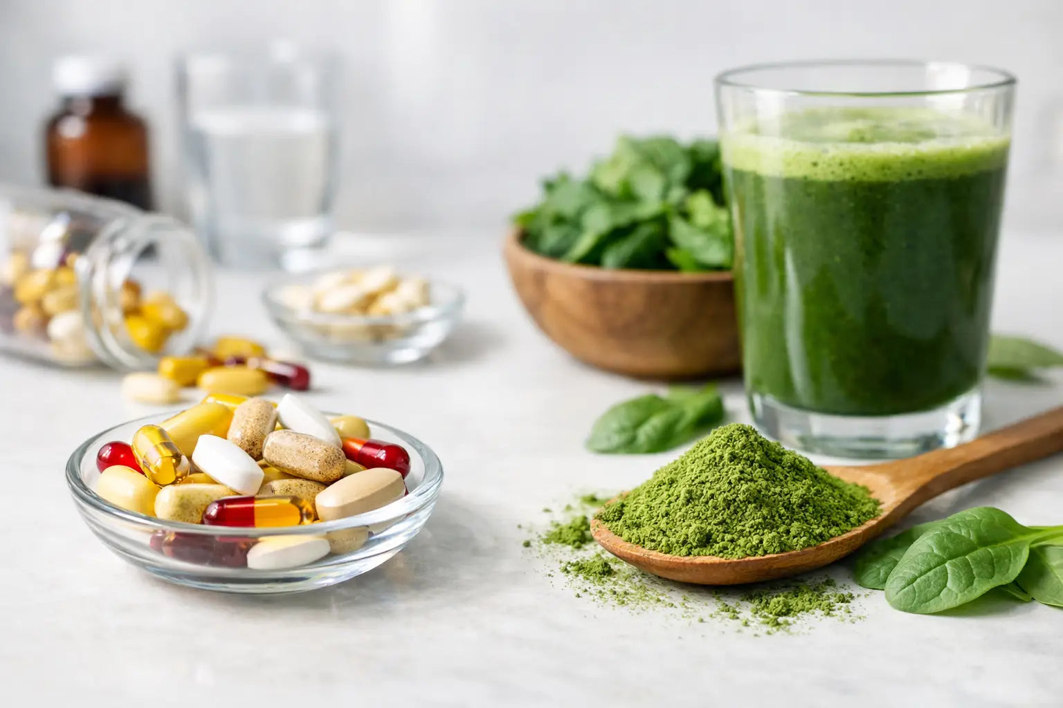 Multivitamin versus Greens Powder