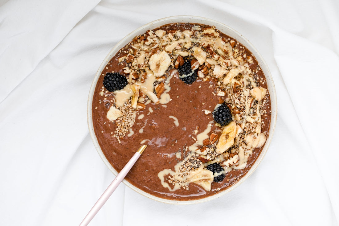 chocolate cake on white ceramic plate