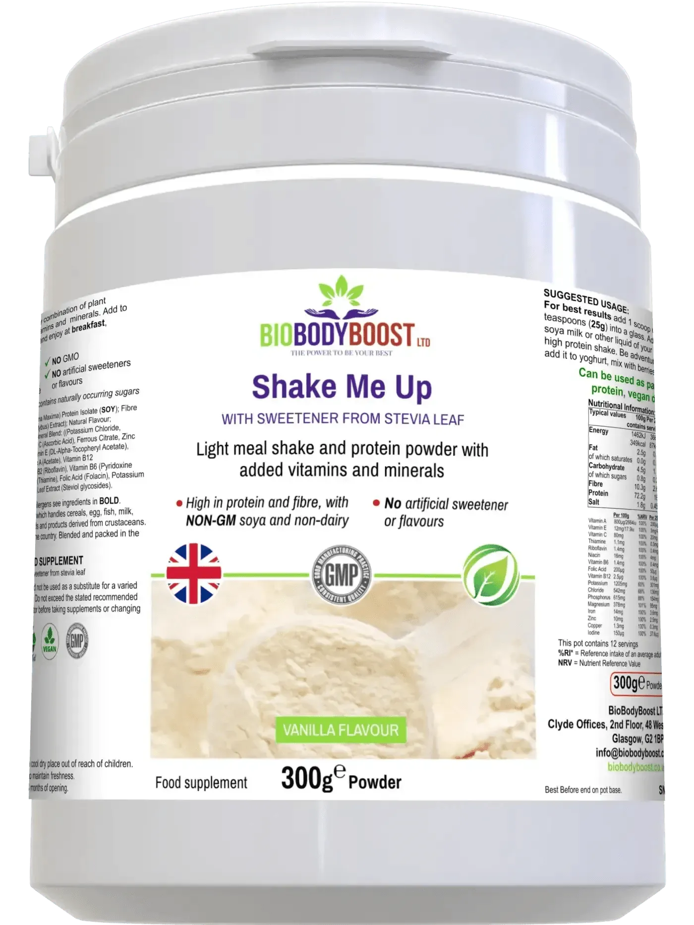 Shake Me Up Vanilla Vegan Meal Transforming Your Daily Nutrition Routine