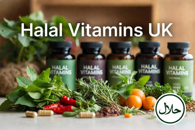 Halal vitamins UK — fully Halal certified, plant-based capsules, no pork gelatine by BioBodyBoost