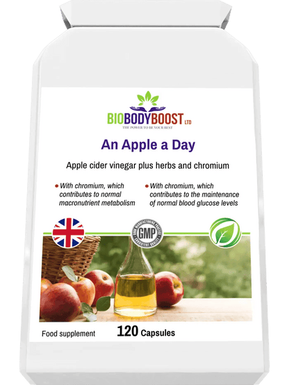 An Apple a Day- Apple Cider Vinegar Plus Herbs - BioBodyBoost