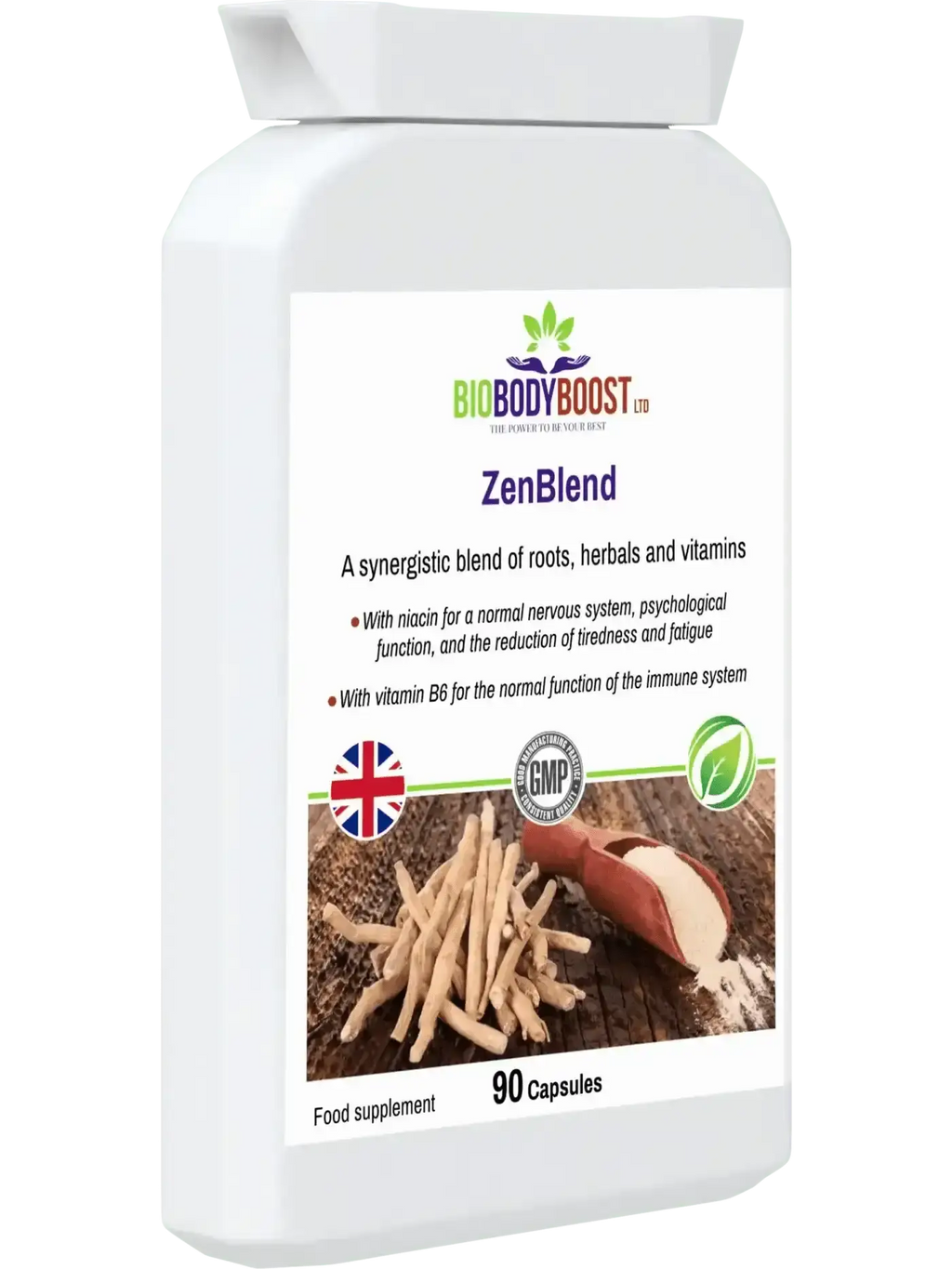 ZenBlend - Ashwagandha Complex with Niacin - Vitamins & Supplements