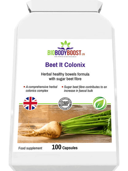 Beet It Colonix - Herbal Healthy Bowels Formula - BioBodyBoost