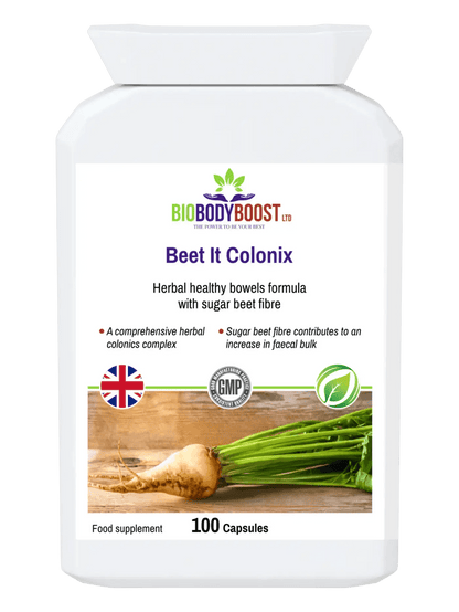 Beet It Colonix - Herbal Healthy Bowels Formula - BioBodyBoost