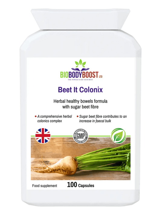 Beet It Colonix - Herbal Healthy Bowels Formula - Cleanse & Detox