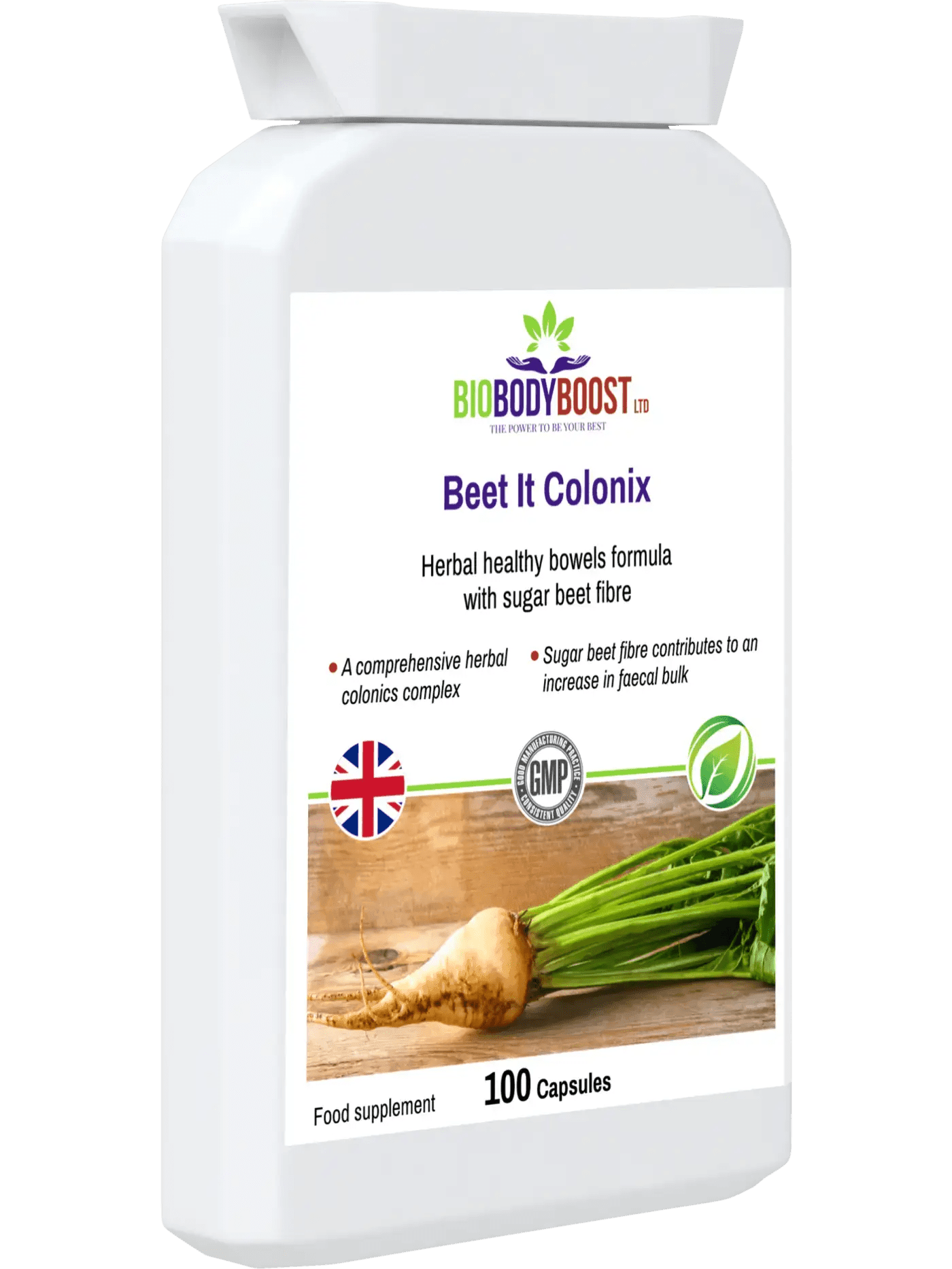 Beet It Colonix - Herbal Colon Cleanse Formula - BioBodyBoost