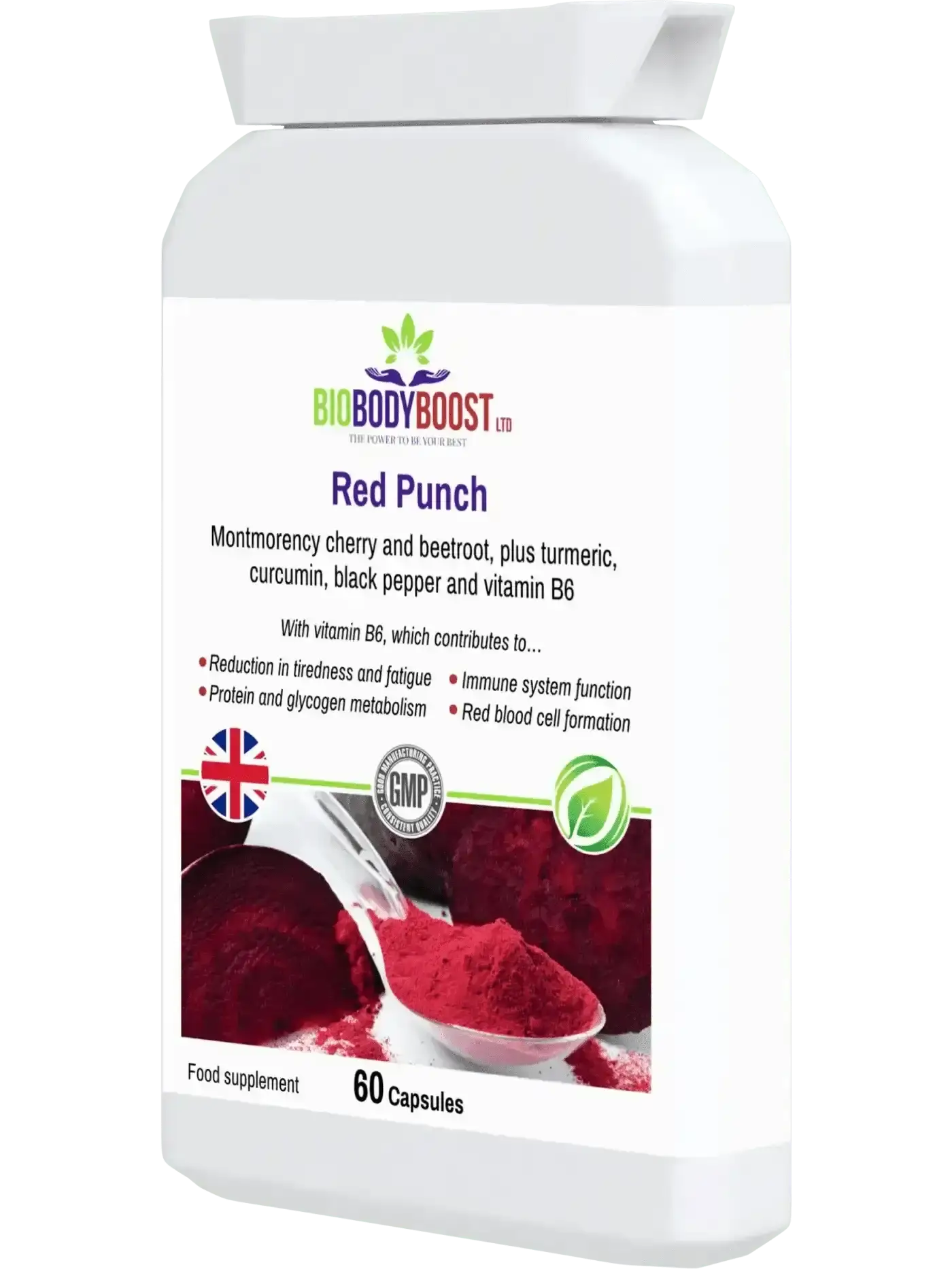 Red Punch - Beetroot & Cherry Supplement - Food
