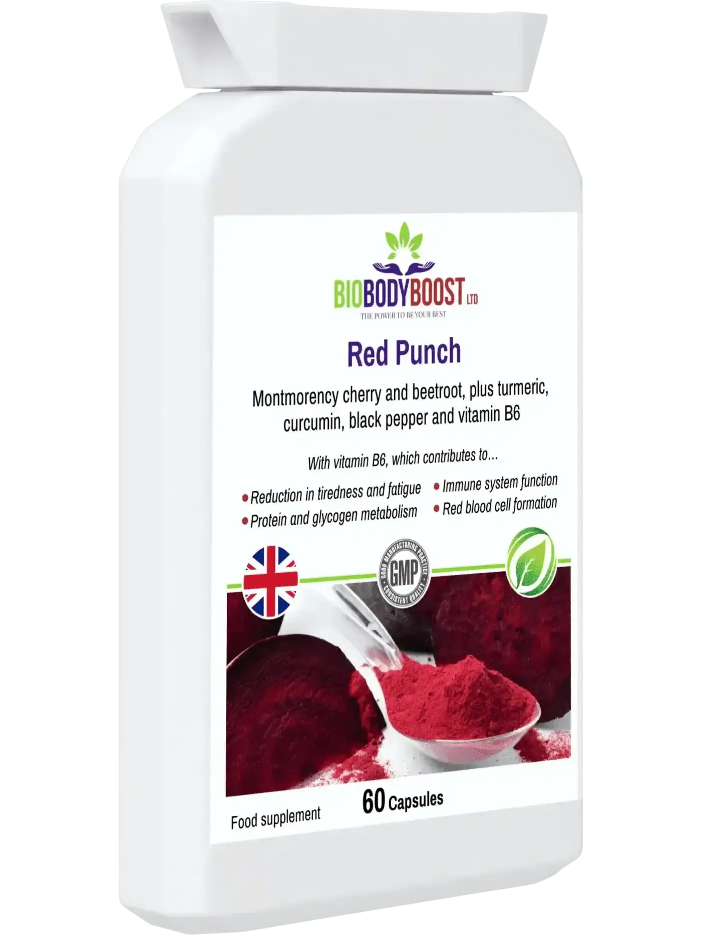 Red Punch - Beetroot & Cherry Supplement - Food