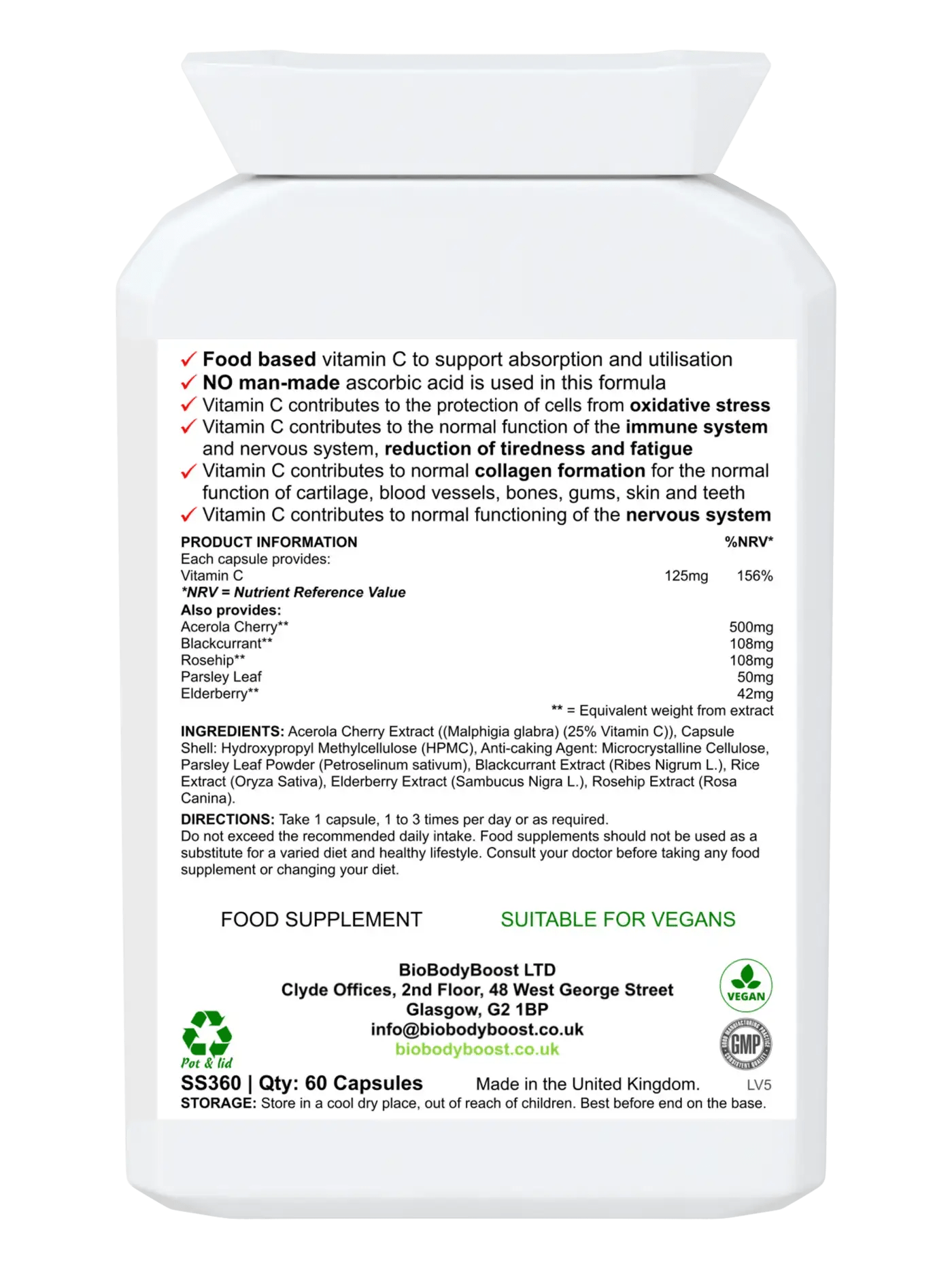 Bio-C - Non-acidic Food Form Vitamin C - Vitamins & Supplements