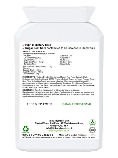 BioBlast - Natural Laxative - Fast-Acting Colon Cleanser - BioBodyBoost